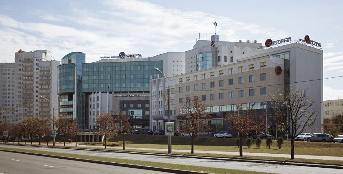 Victoria Hotel & Business Centre Minsk Buitenkant foto